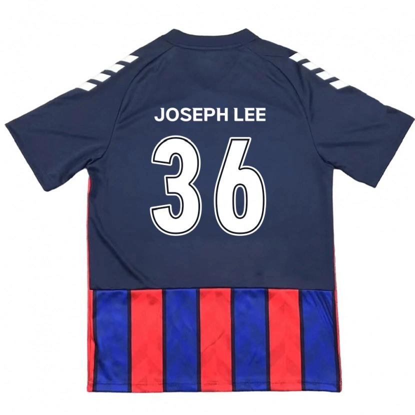 Danxen Kinder Joseph Lee #36 Off-White Rot Heimtrikot Trikot 2025/26 T-Shirt