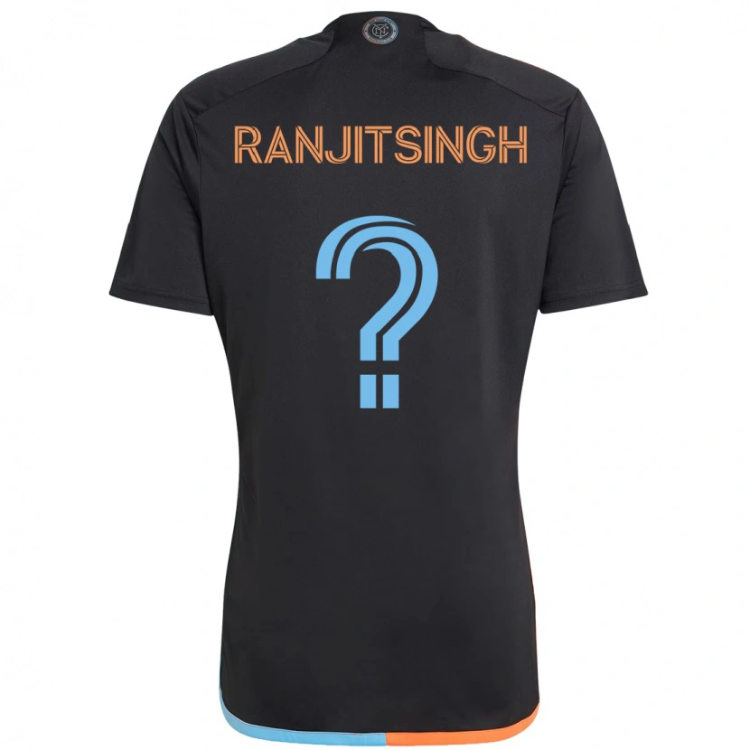 Danxen Kinder Greg Ranjitsingh #0 Hellblau Auswärtstrikot Trikot 2025/26 T-Shirt