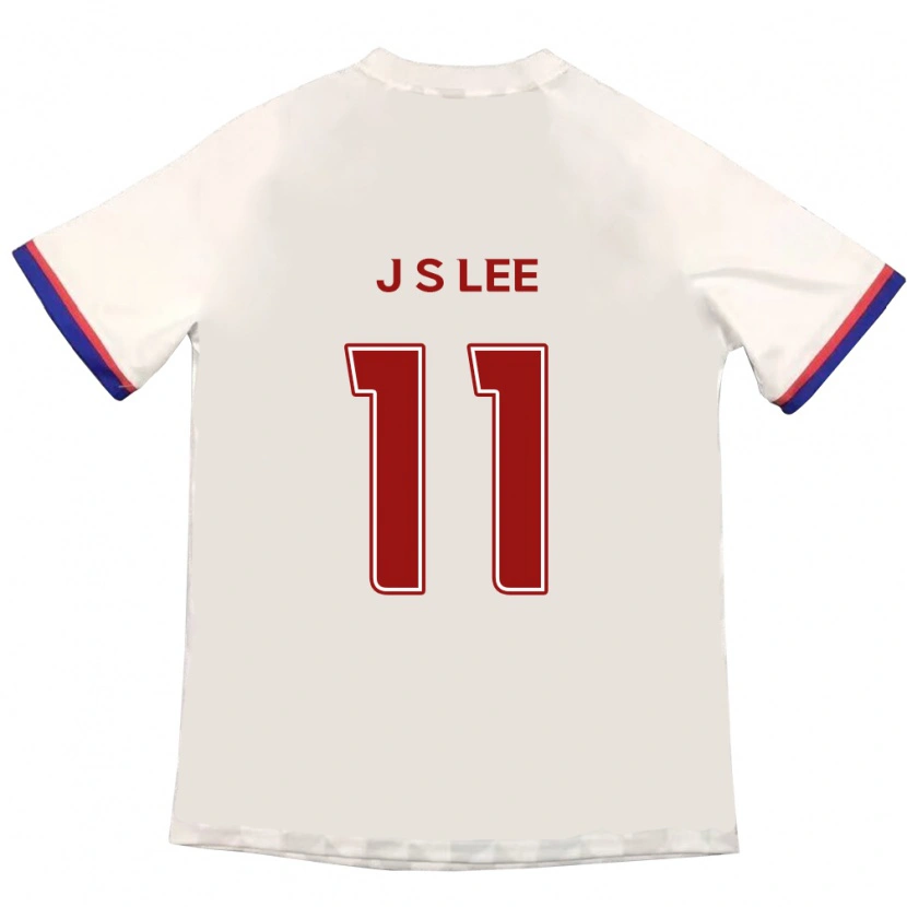 Danxen Kinder Joon-Suk Lee #11 Königsblau Rot Auswärtstrikot Trikot 2025/26 T-Shirt