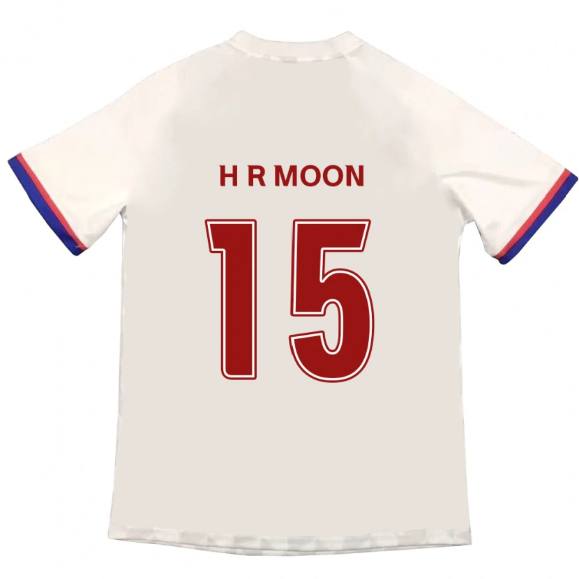 Danxen Kinder Ha-Rang Moon #15 Königsblau Rot Auswärtstrikot Trikot 2025/26 T-Shirt