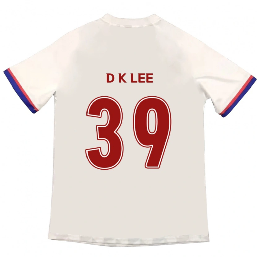 Danxen Kinder Dae-Kwang Lee #39 Königsblau Rot Auswärtstrikot Trikot 2025/26 T-Shirt