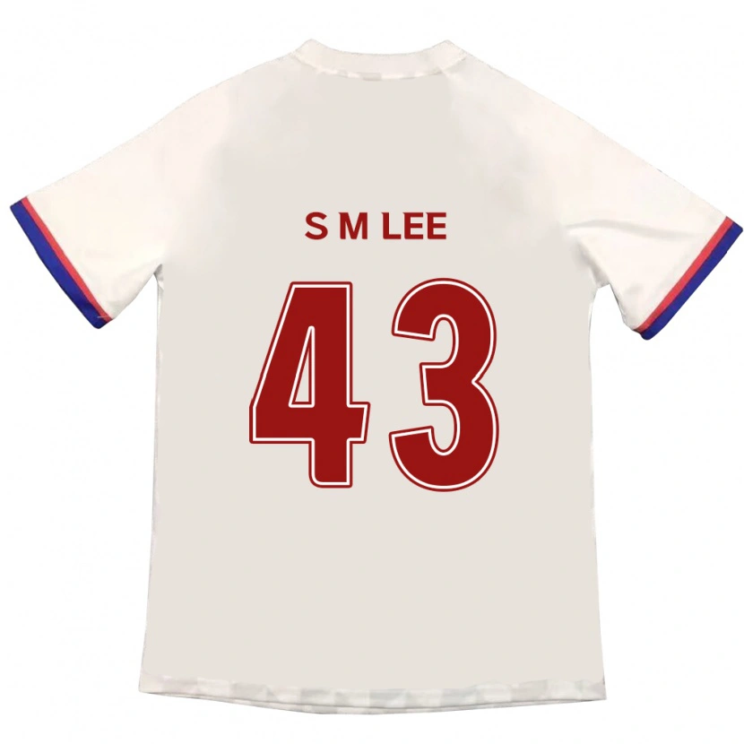 Danxen Kinder Si-Myeong Lee #43 Königsblau Rot Auswärtstrikot Trikot 2025/26 T-Shirt