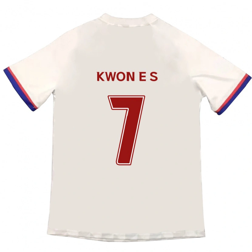 Danxen Kinder Kwon Eun-Som #7 Königsblau Rot Auswärtstrikot Trikot 2025/26 T-Shirt