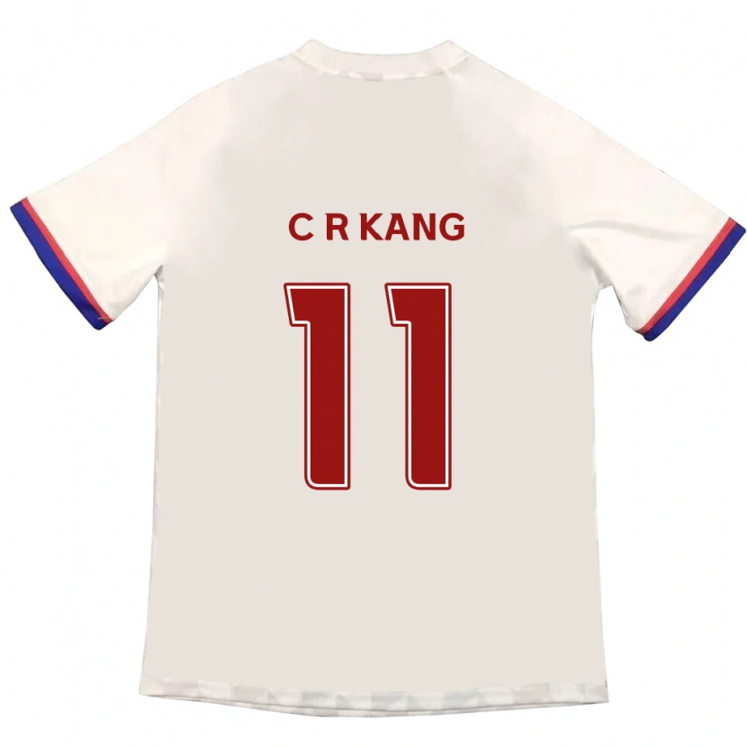 Danxen Kinder Kang Chae-Rim #11 Königsblau Rot Auswärtstrikot Trikot 2025/26 T-Shirt