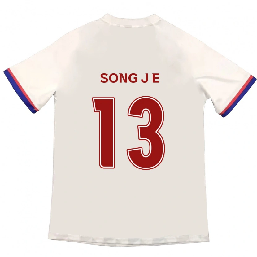 Danxen Kinder Song Jae-Eun #13 Königsblau Rot Auswärtstrikot Trikot 2025/26 T-Shirt