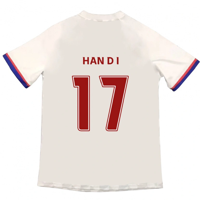 Danxen Kinder Han Da-In #17 Königsblau Rot Auswärtstrikot Trikot 2025/26 T-Shirt