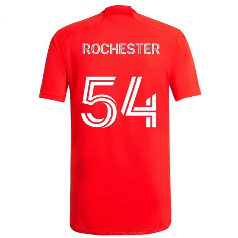 Danxen Kinder Lamonth Rochester #54 Rot-Weiss Heimtrikot Trikot 2024/25 T-Shirt