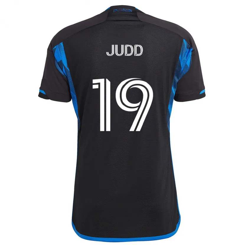 Danxen Kinder Preston Judd #19 Blau Schwarz Heimtrikot Trikot 2024/25 T-Shirt