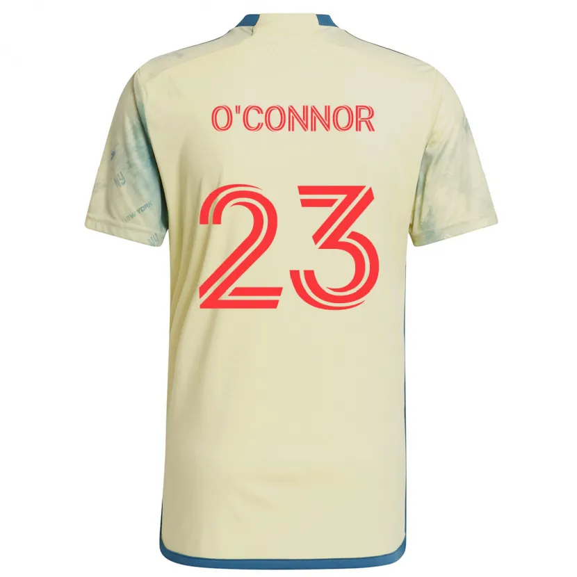 Danxen Kinder Aidan O'connor #23 Gelb Rot Blau Heimtrikot Trikot 2024/25 T-Shirt