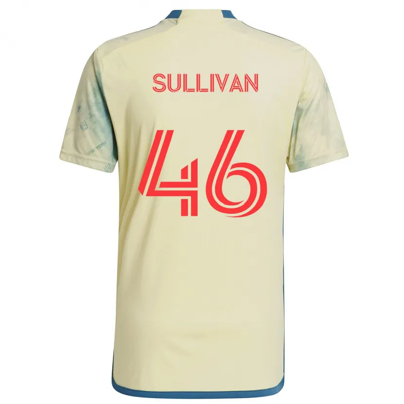 Danxen Kinder Dylan Sullivan #46 Gelb Rot Blau Heimtrikot Trikot 2024/25 T-Shirt