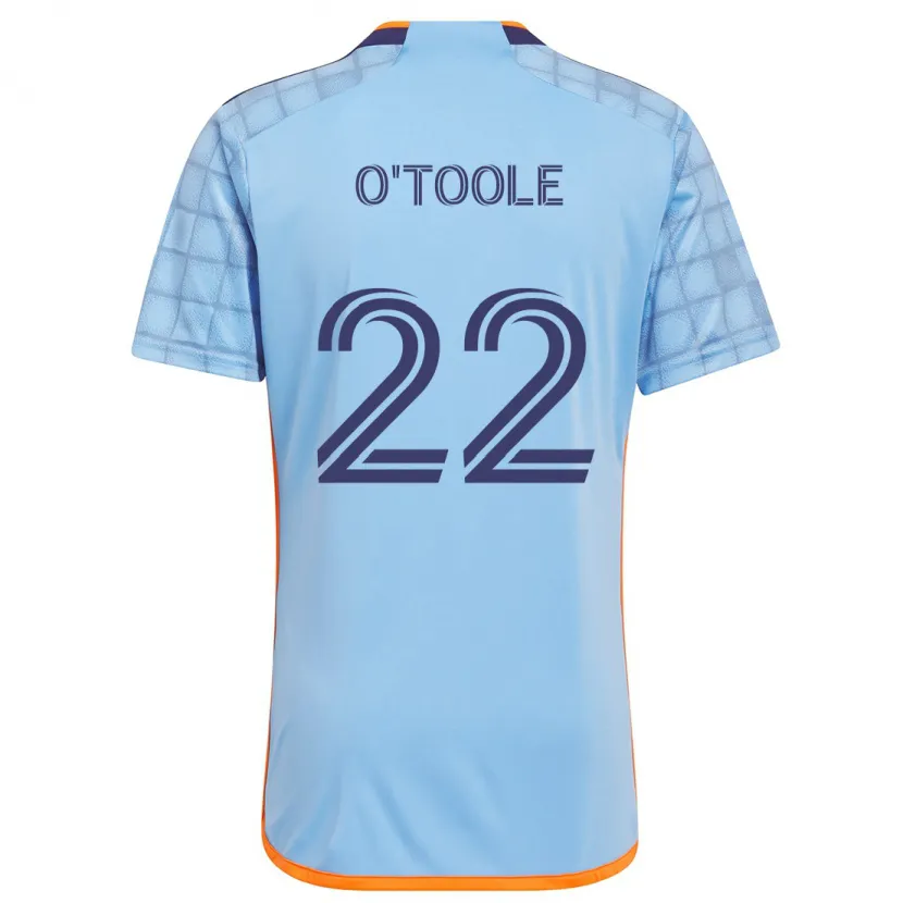 Danxen Kinder Kevin O'toole #22 Blau Orange Heimtrikot Trikot 2024/25 T-Shirt