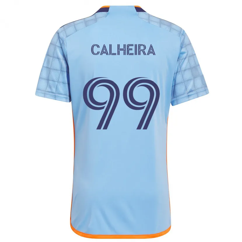 Danxen Kinder Taylor Calheira #99 Blau Orange Heimtrikot Trikot 2024/25 T-Shirt