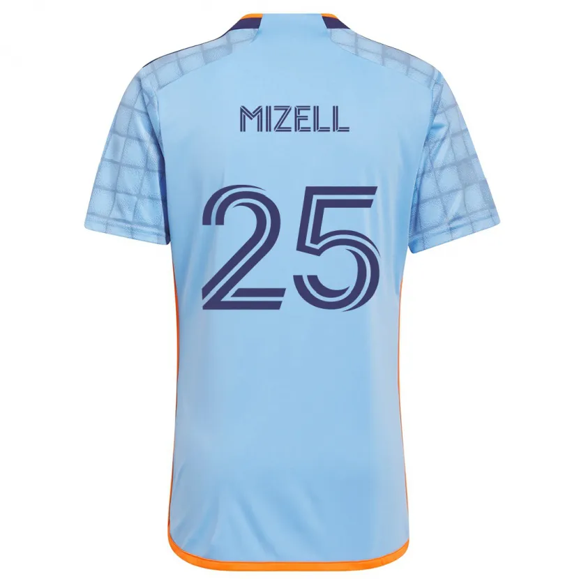 Danxen Kinder Cody Mizell #25 Blau Orange Heimtrikot Trikot 2024/25 T-Shirt