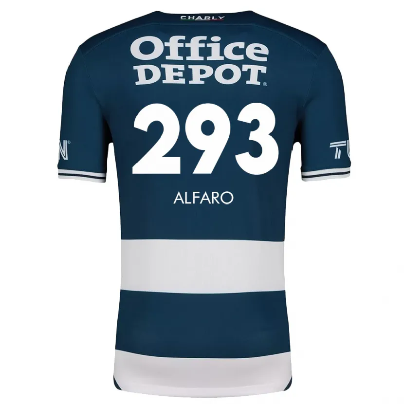 Danxen Kinder Cristóbal Alfaro #293 Blau Weiss Heimtrikot Trikot 2024/25 T-Shirt