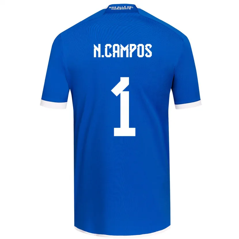 Danxen Kinder Natalia Campos #1 Blau Weiss Heimtrikot Trikot 2024/25 T-Shirt