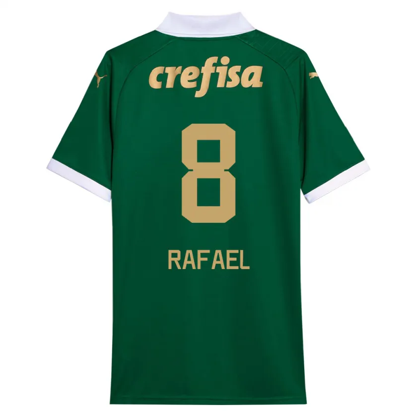 Danxen Kinder Zé Rafael #8 Grün Weiß Heimtrikot Trikot 2024/25 T-Shirt