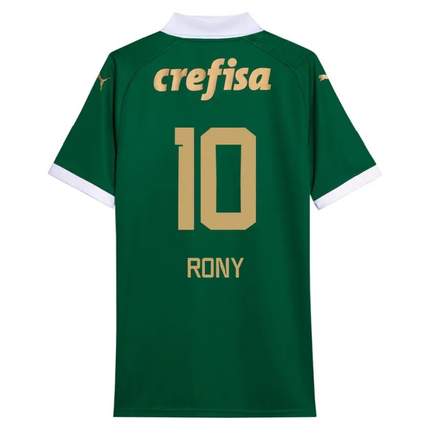 Danxen Kinder Rony #10 Grün Weiß Heimtrikot Trikot 2024/25 T-Shirt