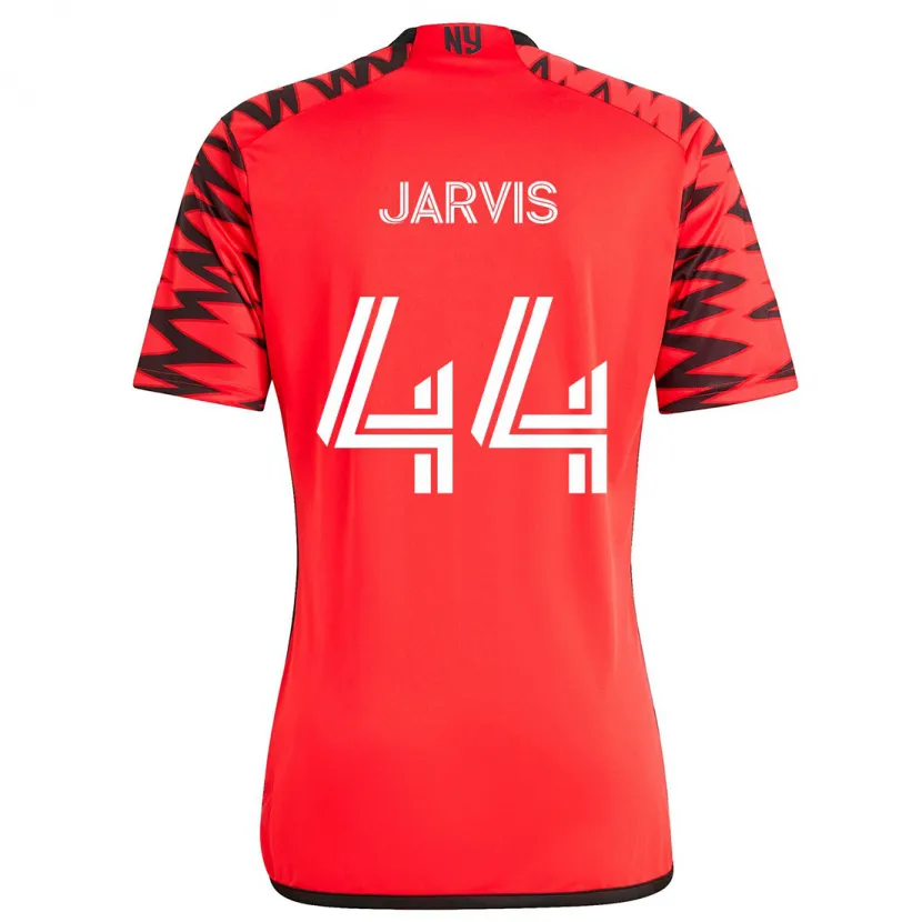 Danxen Kinder Aiden Jarvis #44 Rot Schwarz Weiß Auswärtstrikot Trikot 2024/25 T-Shirt