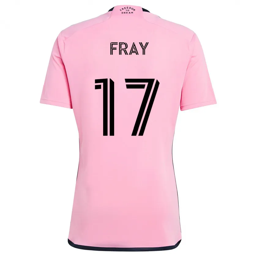 Danxen Herren Ian Fray #17 Rosa Heimtrikot Trikot 2024/25 T-Shirt