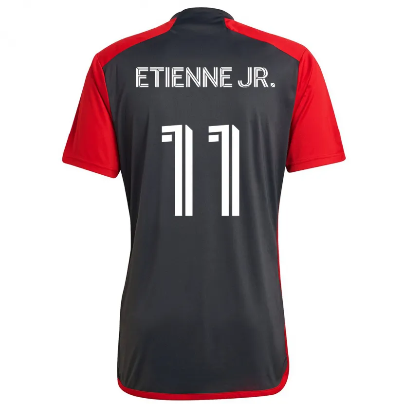 Danxen Herren Derrick Etienne Jr. #11 Grau Rot Heimtrikot Trikot 2024/25 T-Shirt