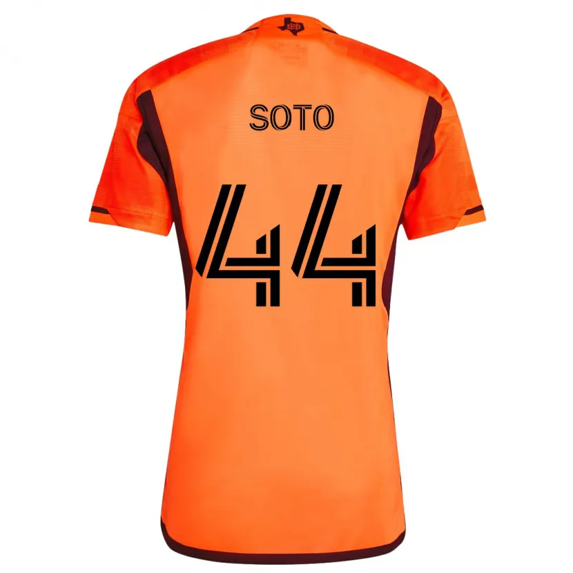 Danxen Herren Ezekiel Soto #44 Orange Schwarz Heimtrikot Trikot 2024/25 T-Shirt