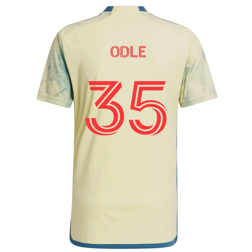 Danxen Herren Dallas Odle #35 Gelb Rot Blau Heimtrikot Trikot 2024/25 T-Shirt