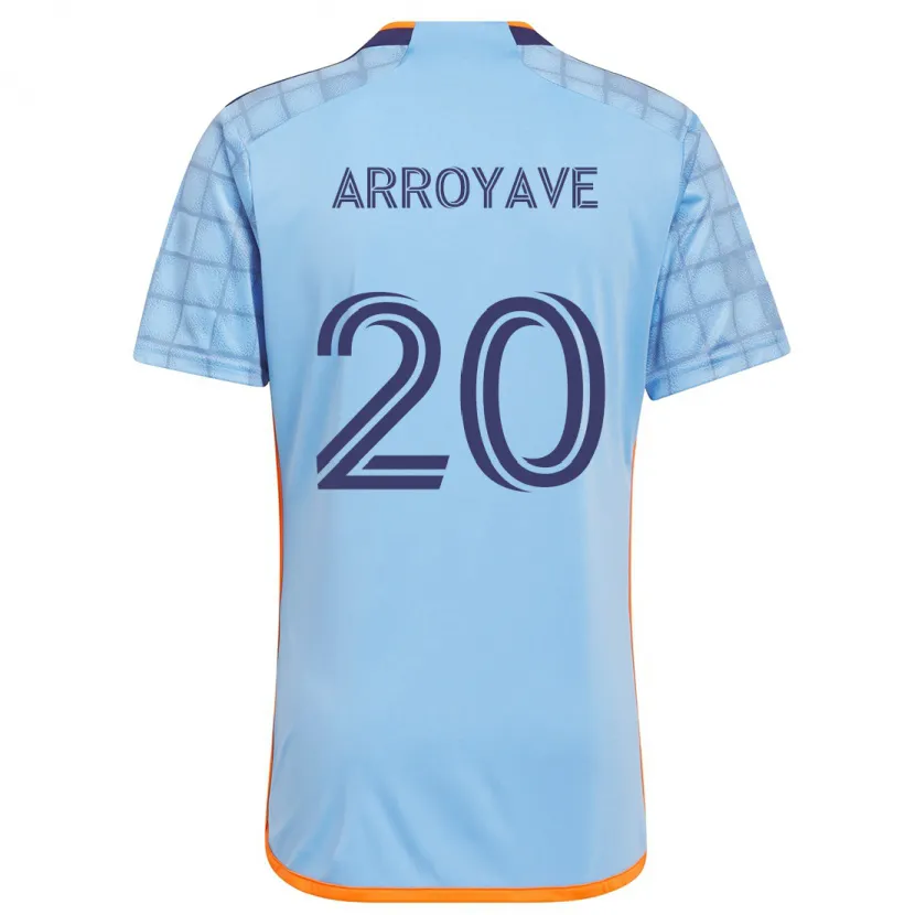 Danxen Herren Jacob Arroyave #20 Blau Orange Heimtrikot Trikot 2024/25 T-Shirt