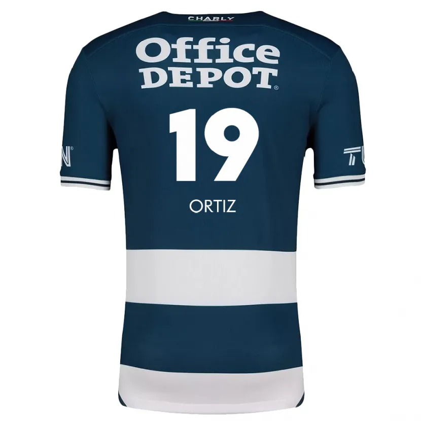 Danxen Herren Celso Ortiz #19 Blau Weiss Heimtrikot Trikot 2024/25 T-Shirt