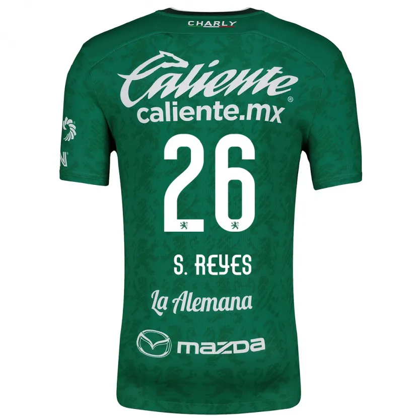 Danxen Herren Salvador Reyes #26 Grün Weiß Heimtrikot Trikot 2024/25 T-Shirt