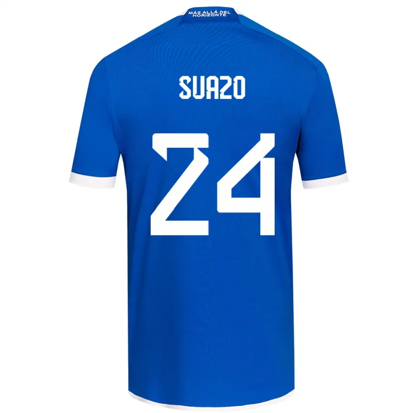 Danxen Herren Arantza Suazo #24 Blau Weiss Heimtrikot Trikot 2024/25 T-Shirt