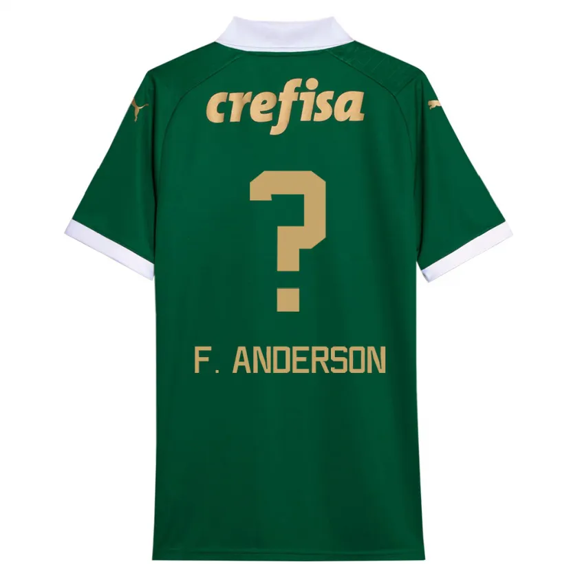 Danxen Herren Felipe Anderson #0 Grün Weiß Heimtrikot Trikot 2024/25 T-Shirt