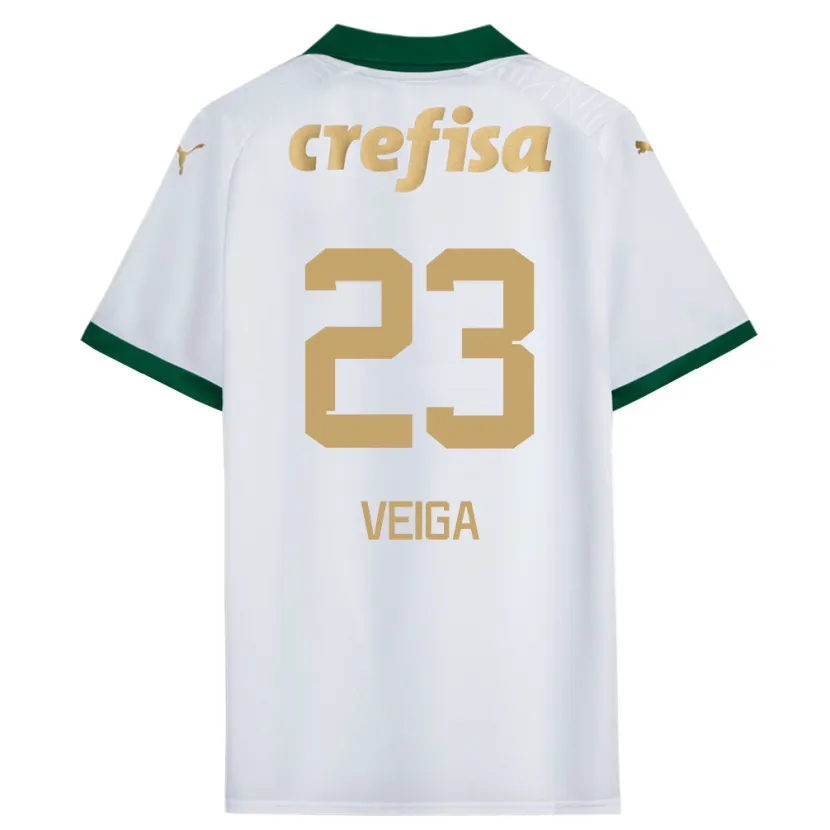 Danxen Herren Raphael Veiga #23 Weiß Grün Auswärtstrikot Trikot 2024/25 T-Shirt