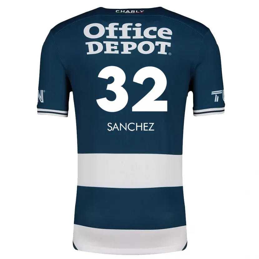 Danxen Damen Luis Sánchez #32 Blau Weiss Heimtrikot Trikot 2024/25 T-Shirt