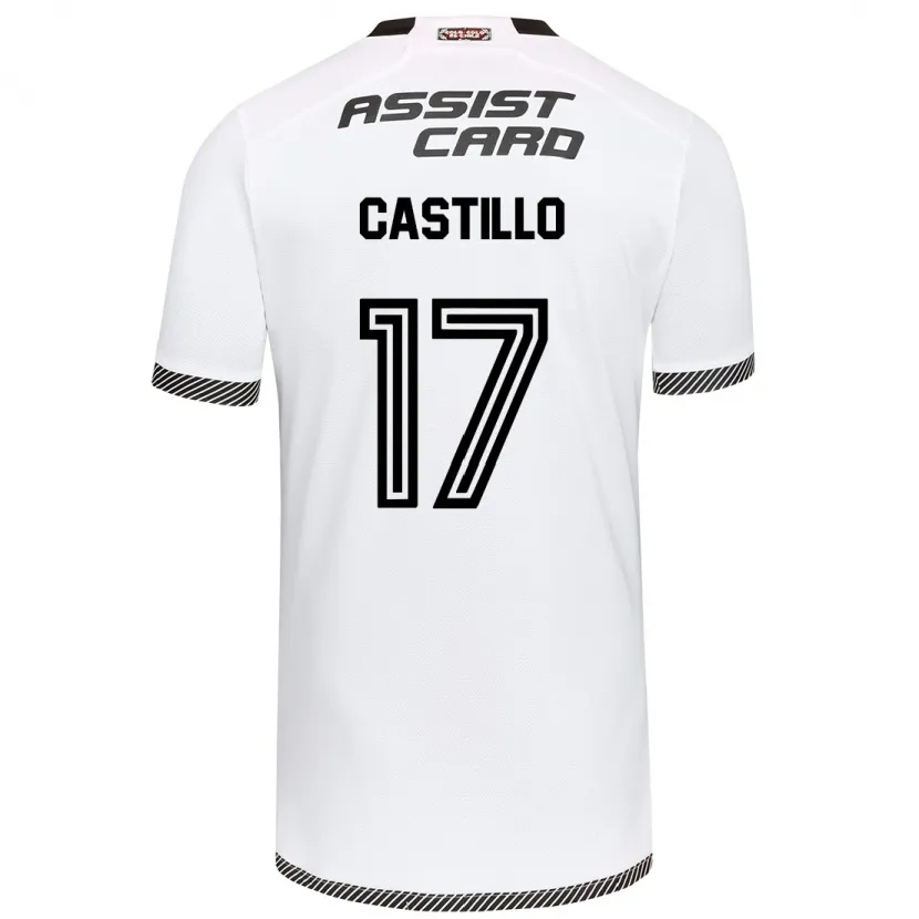 Danxen Damen Fabián Castillo #17 Weiß Schwarz Heimtrikot Trikot 2024/25 T-Shirt