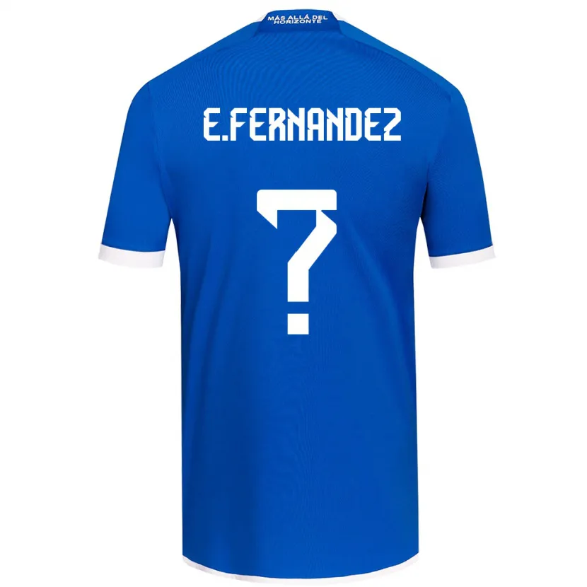 Danxen Damen Enzo Fernández #0 Blau Weiss Heimtrikot Trikot 2024/25 T-Shirt