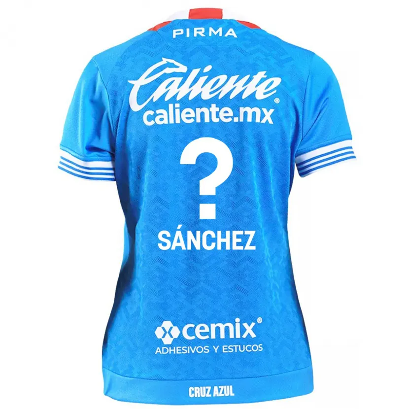 Danxen Kinder Jorge Sánchez #0 Himmelblau Heimtrikot Trikot 2024/25 T-Shirt