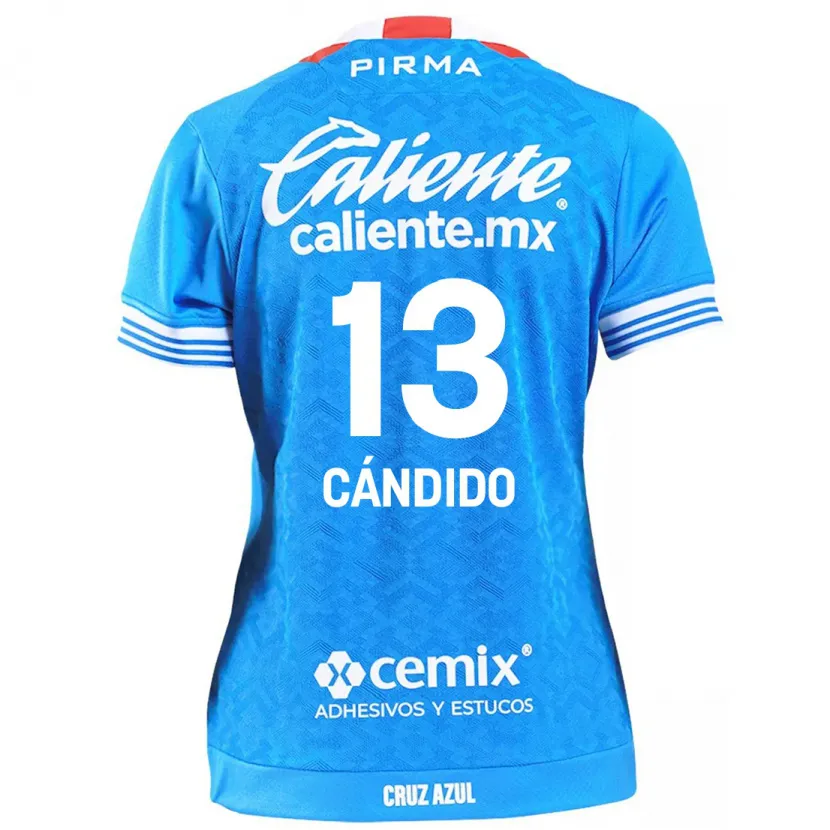 Danxen Kinder Camilo Cándido #13 Himmelblau Heimtrikot Trikot 2024/25 T-Shirt