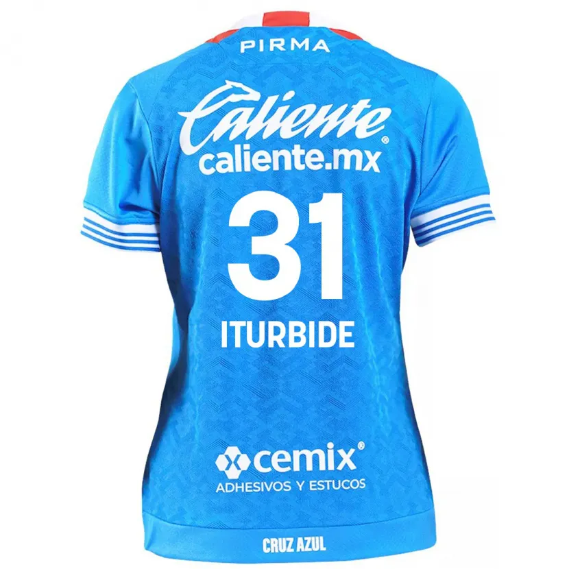 Danxen Kinder Luis Iturbide #31 Himmelblau Heimtrikot Trikot 2024/25 T-Shirt