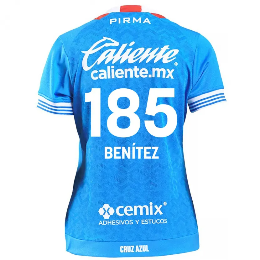 Danxen Kinder Cristopher Benítez #185 Himmelblau Heimtrikot Trikot 2024/25 T-Shirt