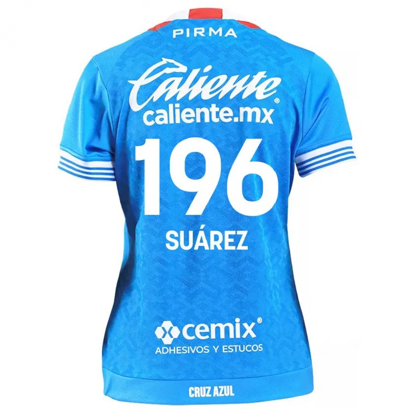 Danxen Kinder Javier Suárez #196 Himmelblau Heimtrikot Trikot 2024/25 T-Shirt