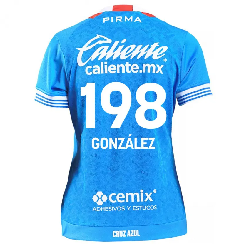 Danxen Kinder Kenneth González #198 Himmelblau Heimtrikot Trikot 2024/25 T-Shirt