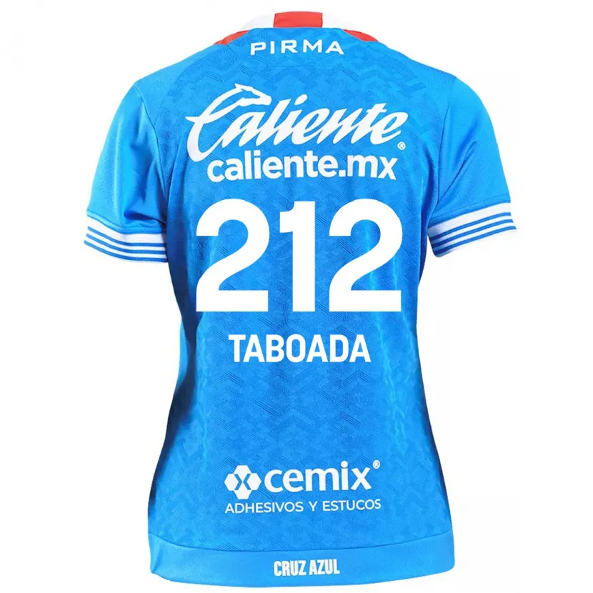 Danxen Kinder Víctor Taboada #212 Himmelblau Heimtrikot Trikot 2024/25 T-Shirt