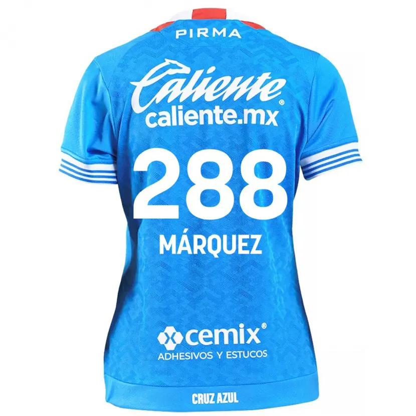 Danxen Kinder Víctor Márquez #288 Himmelblau Heimtrikot Trikot 2024/25 T-Shirt