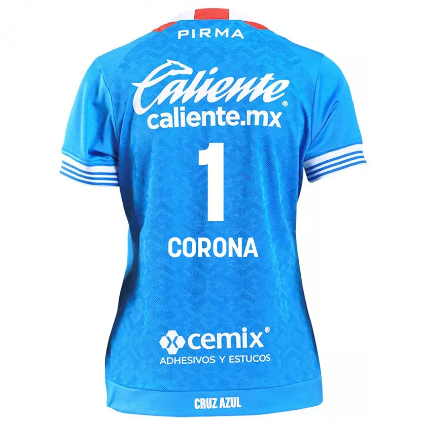 Danxen Kinder Jose De Jesus Corona #1 Himmelblau Heimtrikot Trikot 2024/25 T-Shirt