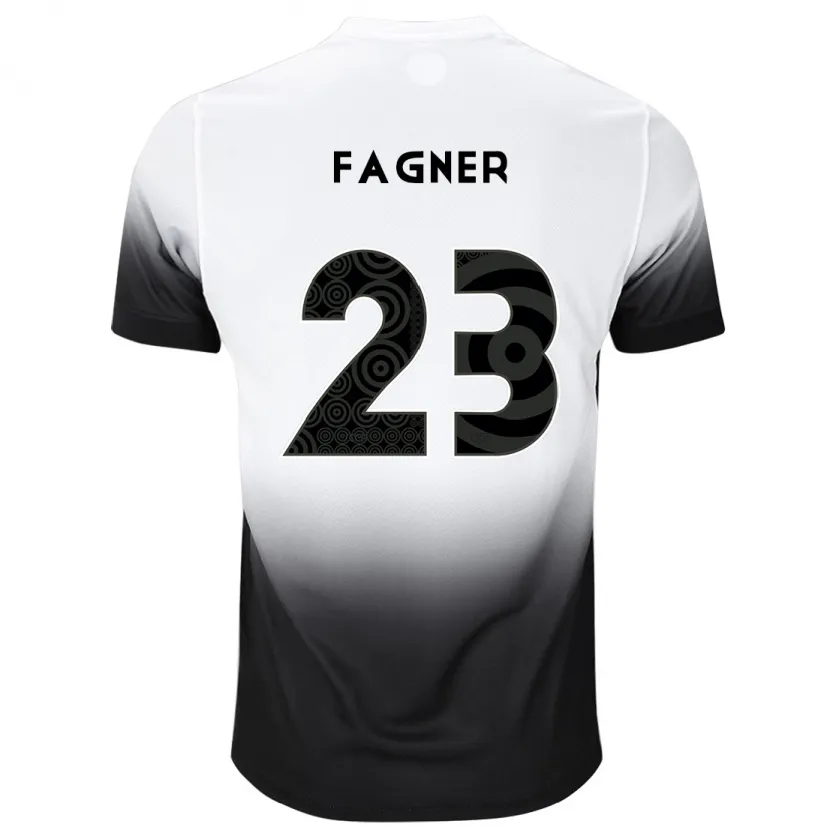 Danxen Kinder Fagner #23 Weiß Schwarz Heimtrikot Trikot 2024/25 T-Shirt