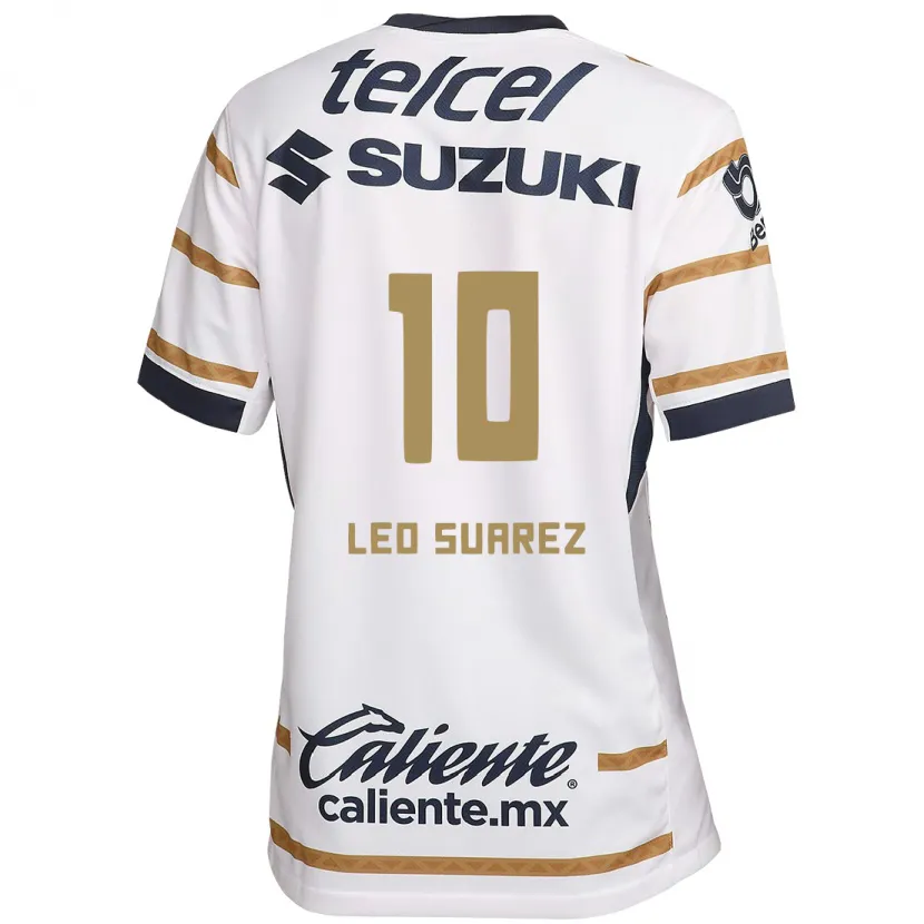 Danxen Kinder Leo Suárez #10 Weißer Obsidian Heimtrikot Trikot 2024/25 T-Shirt