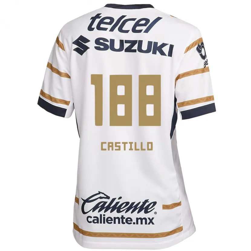 Danxen Kinder Christian Castillo #188 Weißer Obsidian Heimtrikot Trikot 2024/25 T-Shirt