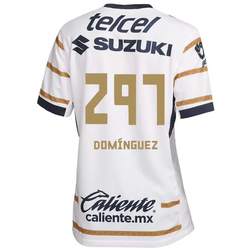 Danxen Kinder Julio Domínguez #297 Weißer Obsidian Heimtrikot Trikot 2024/25 T-Shirt