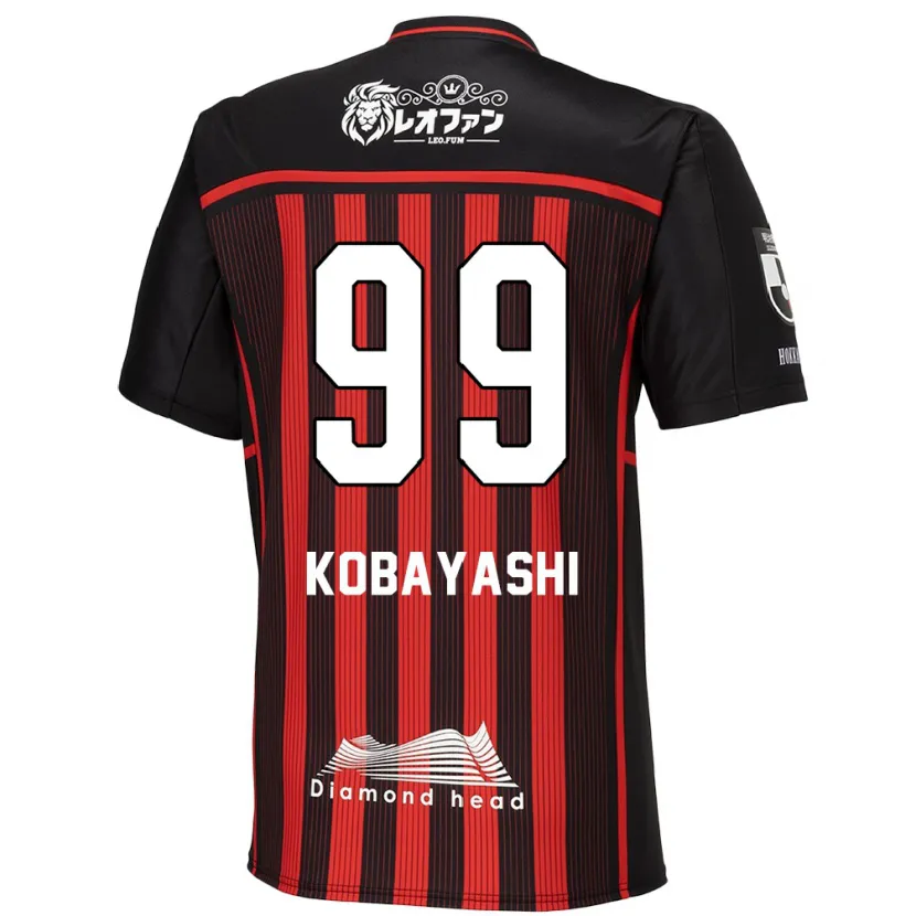 Danxen Kinder Yuki Kobayashi #99 Rot Schwarz Heimtrikot Trikot 2024/25 T-Shirt