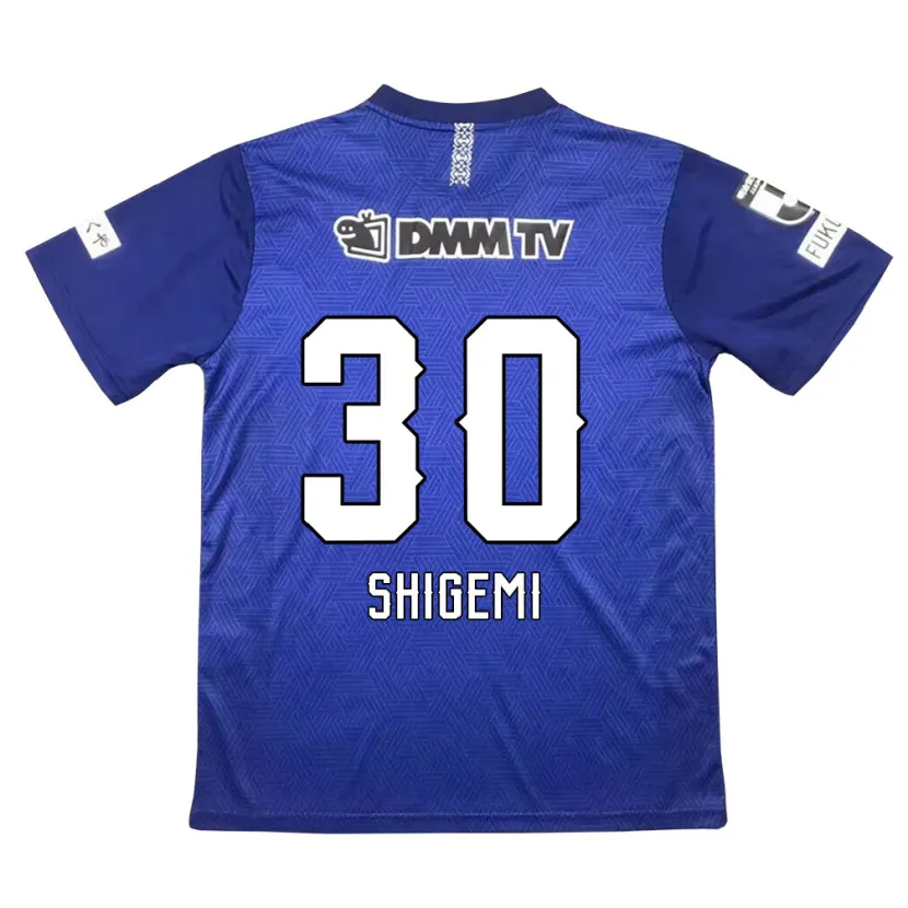 Danxen Kinder Masato Shigemi #30 Dunkelblau Heimtrikot Trikot 2024/25 T-Shirt